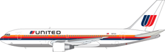 United Airlines / Boeing B767-200 / N611UA / 400007 / 1:400