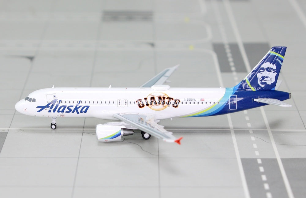 Alaska Airlines (Giants livery) / Airbus A320 / N855VA / 52316 / 1:400