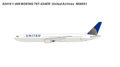 United Airlines / Boeing 767-400 / N66051 / 62419 / 1:400 elaviadormodels