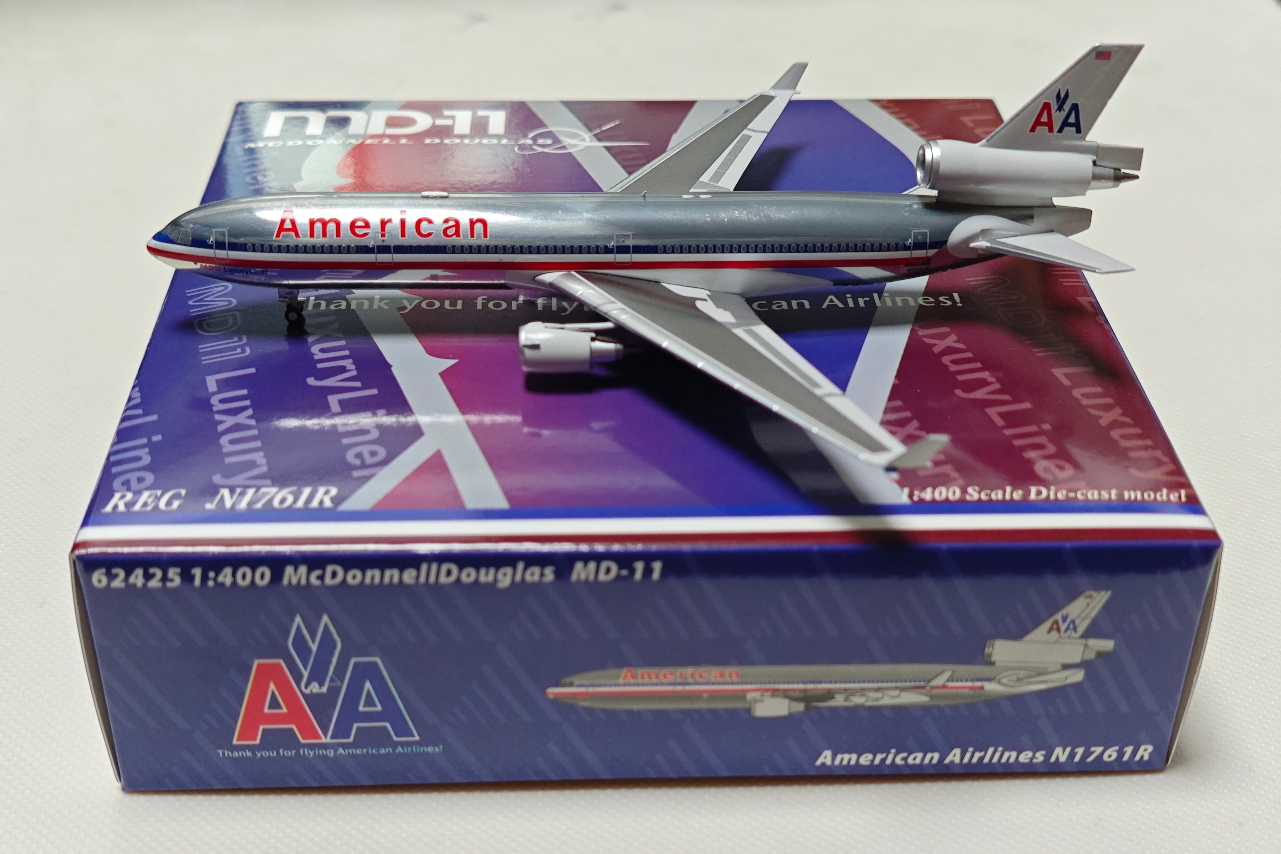 American Airlines / McDonnell Douglas MD-11 / N1761R / 62425 / elaviadormodels