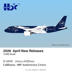 Lufthansa / Airbus A320 Neo / D-AING / A420701 / 1:400