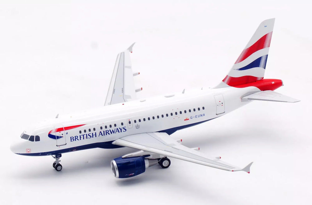 British Airways / Airbus A318 / G-EUNA / ARDBA096 / elaviadormodels