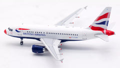 British Airways (Red Nose Livery) / Airbus A318 / G-EUNB / ARDBA123 / elaviadormodels