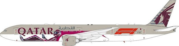 Qatar Airways (Official Global Partner of Formula 1) / Boeing 777-300ER / A7-BEL / AV4182 / 1:400 elaviadormodels
