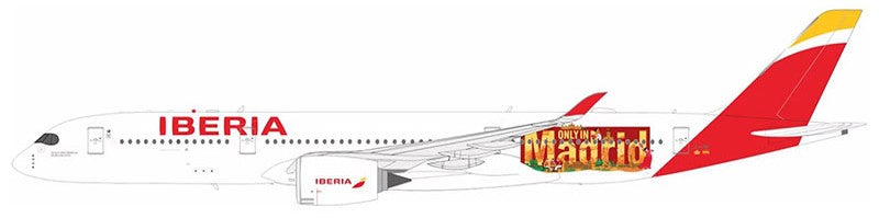 Iberia ("Only in Madrid" Livery) / Airbus A350-900 / EC-NIG / AV4434 / 1:400 elaviadormodels