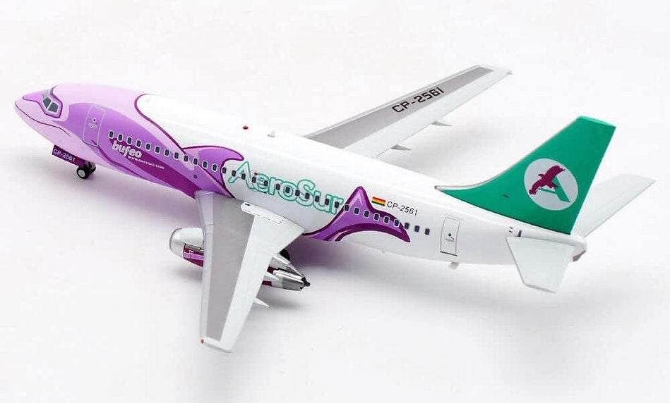 Aerosur / Boeing B737-200 / CP-2561 / EAV2561 / 1:200 elaviadormodels