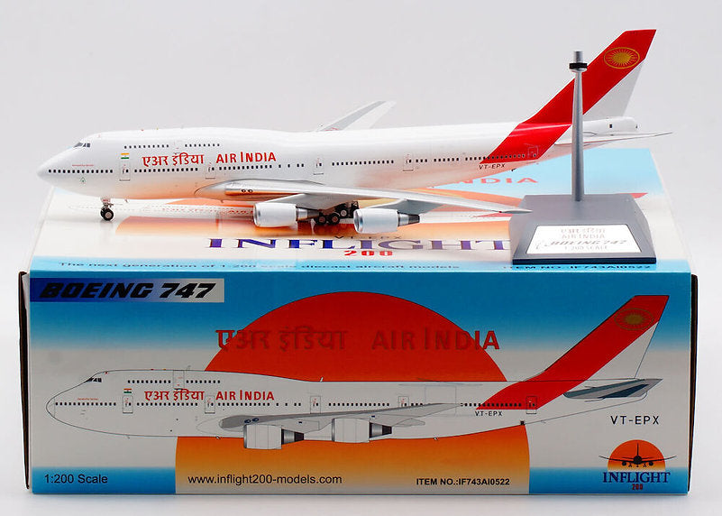 Air India / Boeing 747-300 / VT-EPX / IF743AI0522 / 1:200 elaviadormodels