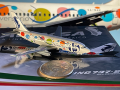 Aviacsa / Boeing B737-200 / XA-NAK / EAV400-NAK / 1:400 elaviadormodels