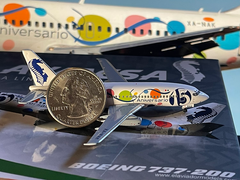 Aviacsa / Boeing B737-200 / XA-NAK / EAV400-NAK / 1:400 elaviadormodels