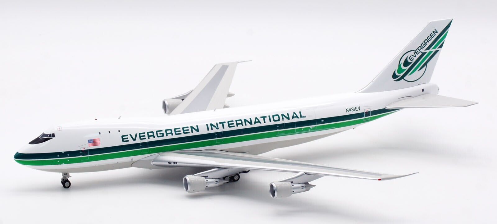 Evergreen International Airlines / Boeing 747-100 / N481EV / IF741PA1023P / 1:200 elaviadormodels