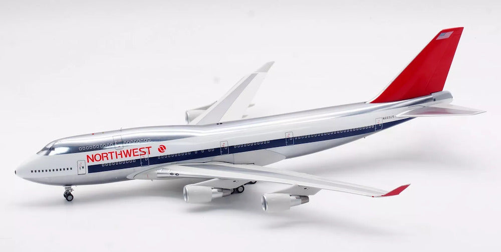 Northwest Airlines / Boeing 747-400 / N665US / B-744-665P / elaviadormodels