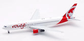 Air Canada Rouge / Boeing 767-300 / C-FJZK / B-763-RV-JZK / elaviadormodels