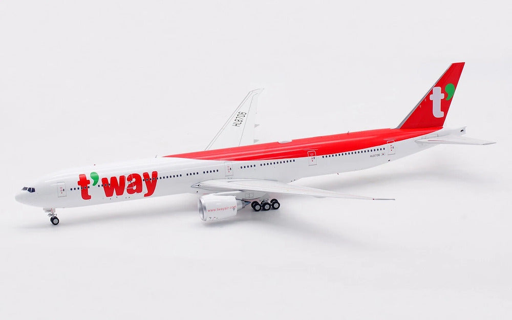 T'way Air / Boeing 777-300ER / HL8706 / B-773-TW-706 / 1:200 elaviadormodels
