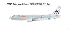 American Airlines / Boeing 737-800 / N920AN / C0029 / 1:400 elaviadormodels