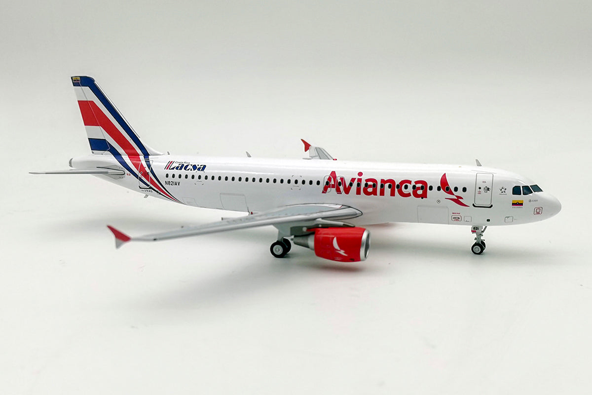 Avianca (Lacsa Retro Livery) / Airbus A320 / N821AV / EAV821 / elaviadormodels