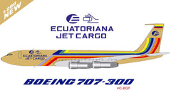 Ecuatoriana Jet Cargo / Boeing B707-300 / HC-BGP / EAVBGP /1:200 elaviadormodels