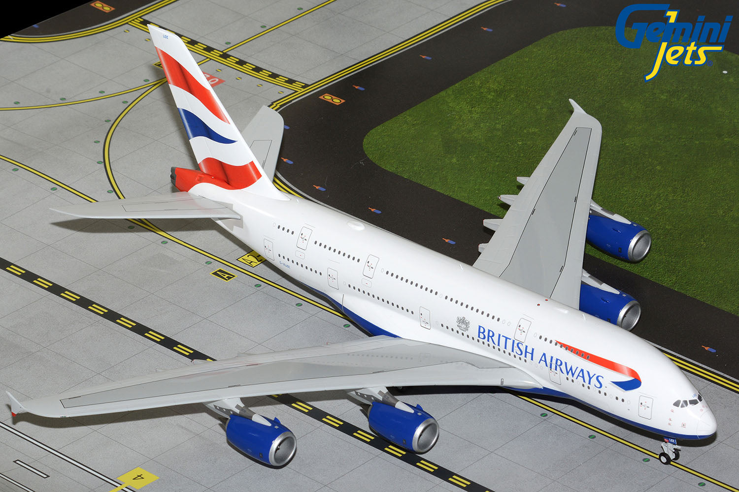 British Airways / Airbus A380 / G-XLEE / G2BAW1340 / elaviadormodels