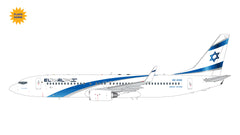 El Al Israel Airlines (Flaps Down) / Boeing 737-800W / 4X-EKK / G2ELY1360F / 1:200 elaviadormodels