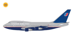 United Airlines (Battleship Livery) / Boeing 747SP (Flaps down) / N145UA / G2UAL1160F / 1:200
