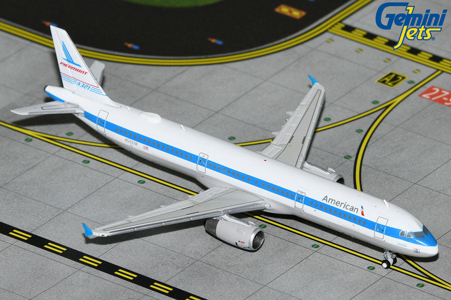 American Airlines ("Piedmont" Heritage Livery) / Airbus A321-200 / N581UW / GJAAL2257 / 1:400 elaviadormodels