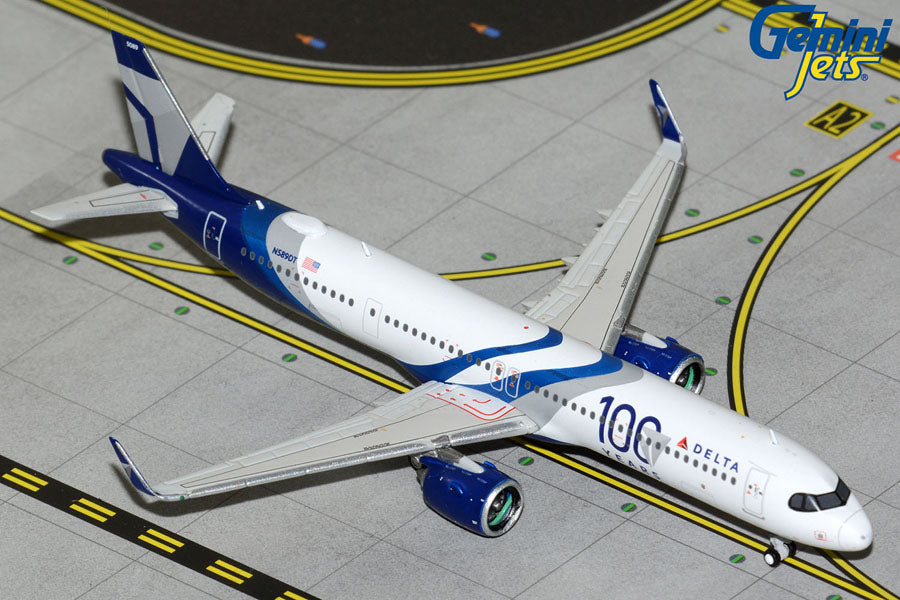 Delta Airlines / Airbus A321 neo / N527DN "100 Years" / GJDAL2334 / 1:400 elaviadormodels