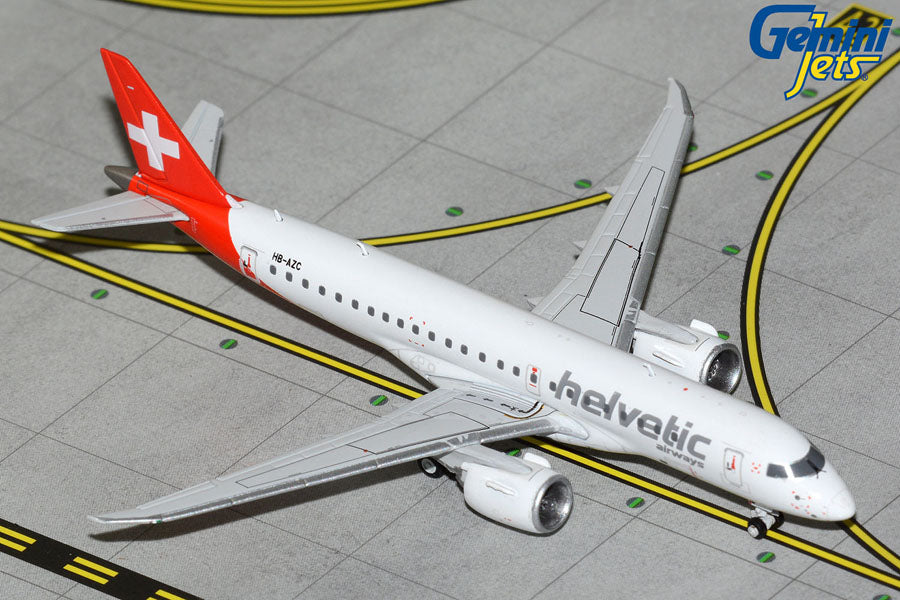 Helvetic Airways / Embraer E190-E2 / HB-AZC / GJOAW2323 / 1:400 elaviadormodels