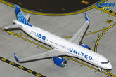 United Airlines (100 Years Livery) / Airbus A321neo / N44550 / GJUAL2424 / 1:400 elaviadormodels