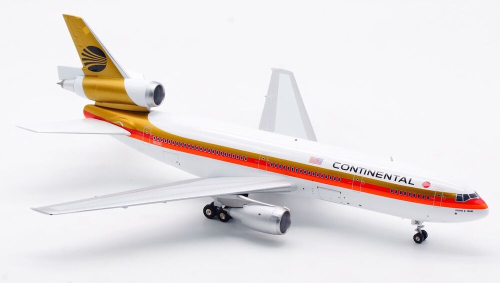 Continental Airlines "Black Meat Ball" / McDonnell Douglas DC-10-30 / N12061 / IF103CO0823 / 1:200 elaviadormodels