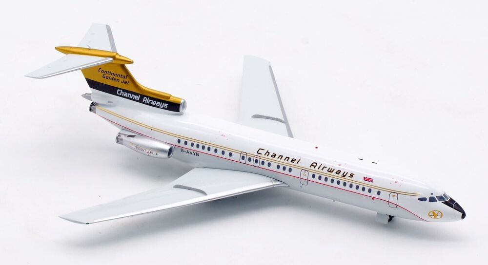 Channel Airways / Hawker Siddeley HS-121 Trident / G-AVYB / IF121CW0821 / 1:200 elaviadormodels