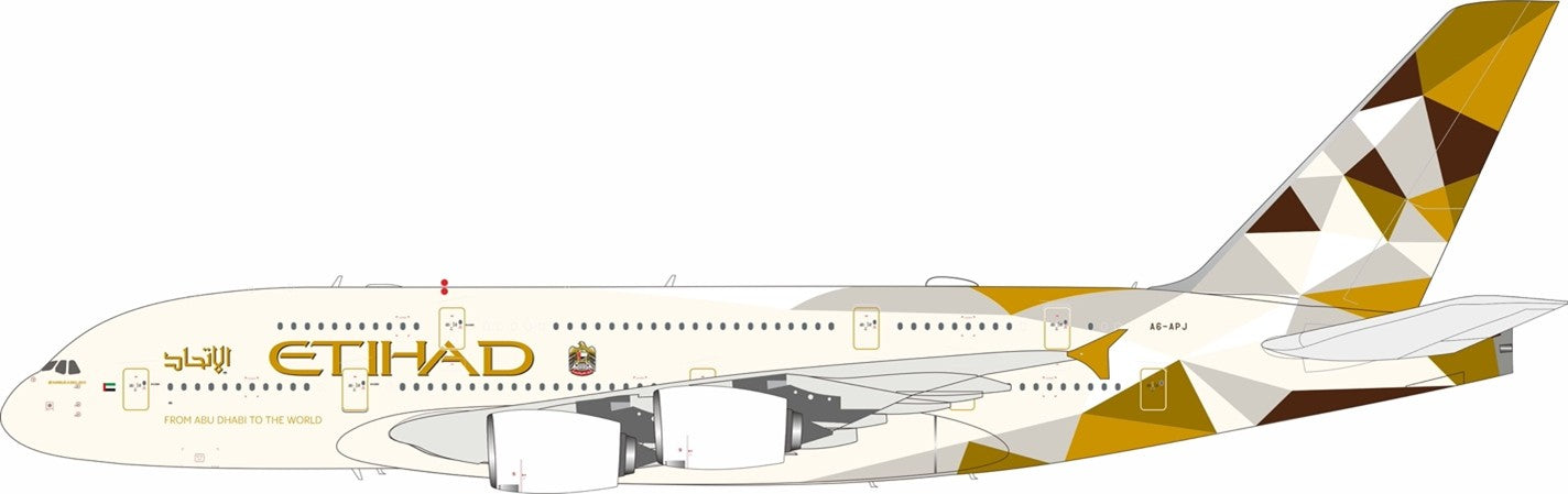 Etihad Airways / Airbus A380-800 / A6-APJ / IF380EY0925 / 1:200 elaviadormodels