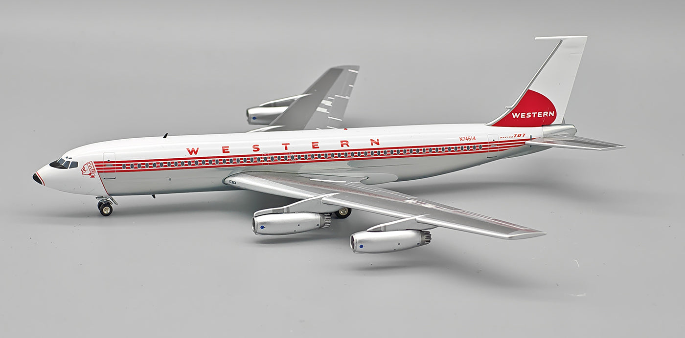 Western Airlines / Boeing 707-100 / N74614 / IF701WA0724P / 1:200 elaviadormodels