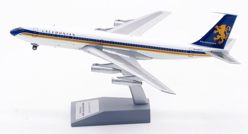 Caledonian Airways / Boeing B707-300 / G-AWTK / IF707CD1023P / 1:200 elaviadormodels