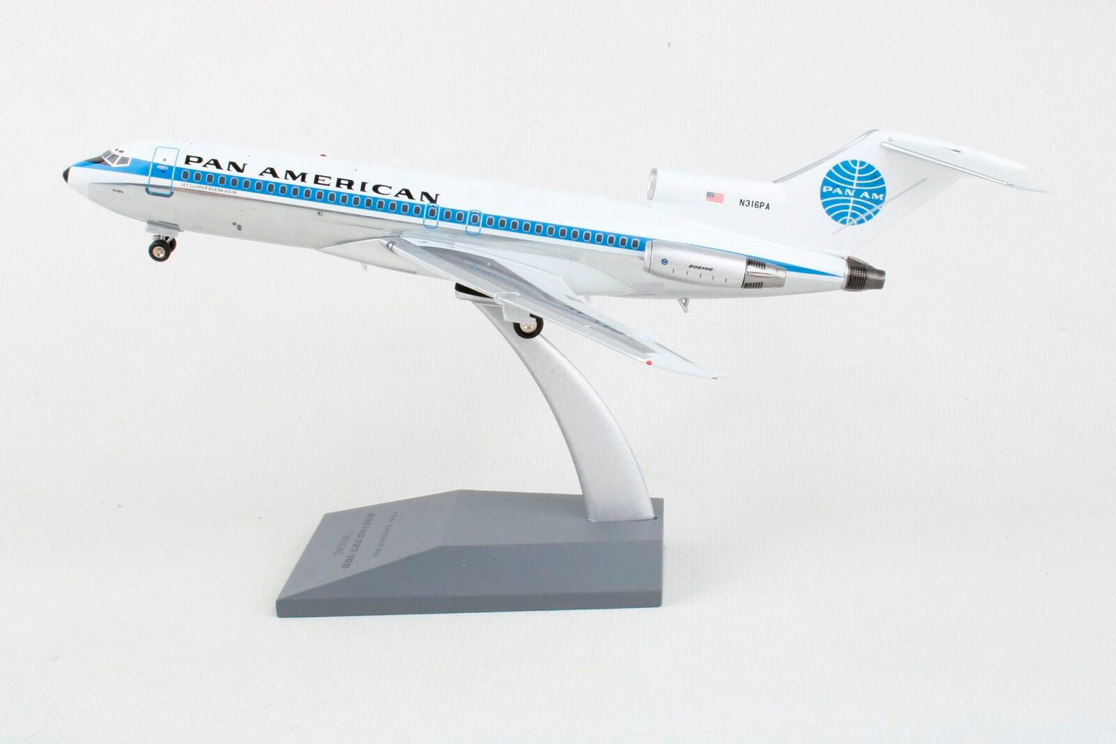 Pan Am / Boeing 727-100 / N316PA / IF721PA0123P/ 1:200 elaviadormodels