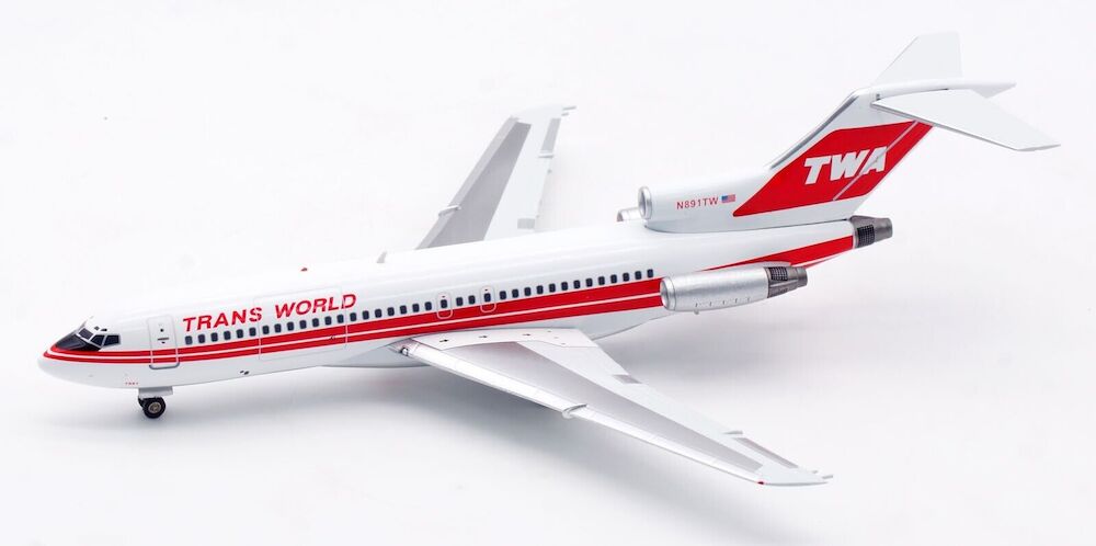Trans World Airlines - TWA / Boeing 727-100 / N891TW / IF721TW0623 / 1:200 elaviadormodels