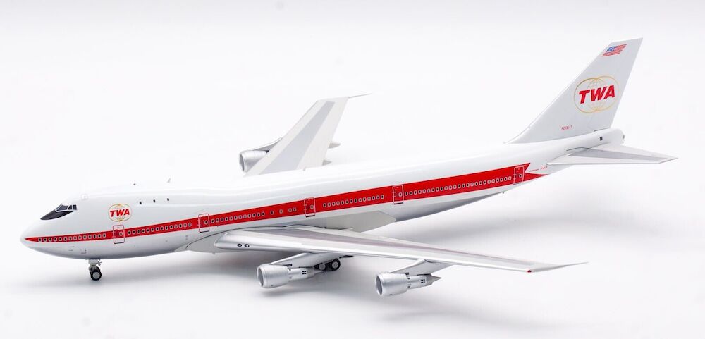 Trans World Airlines - TWA / Boeing B747-100 / N93117 / IF731TW1222P / 1:200 elaviadormodels