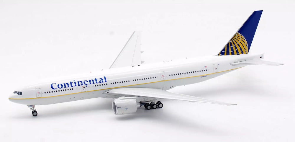 Continental Airlines / Boeing 777-200 / N78001 / IF772CO1224 / elaviadormodels