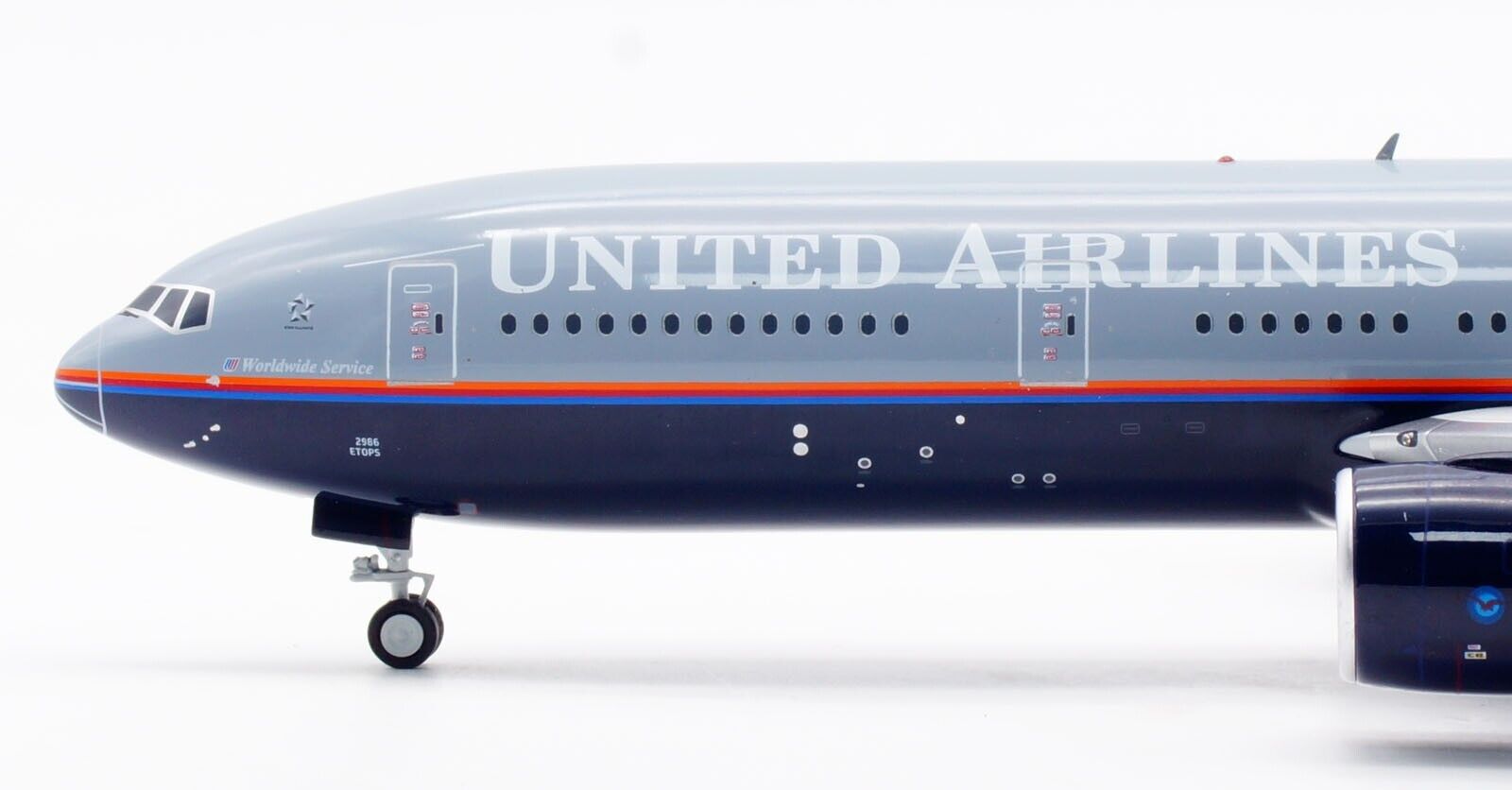 United Airlines / Boeing 777-200 / N786UA / IF772UA1123 / elaviadormodels