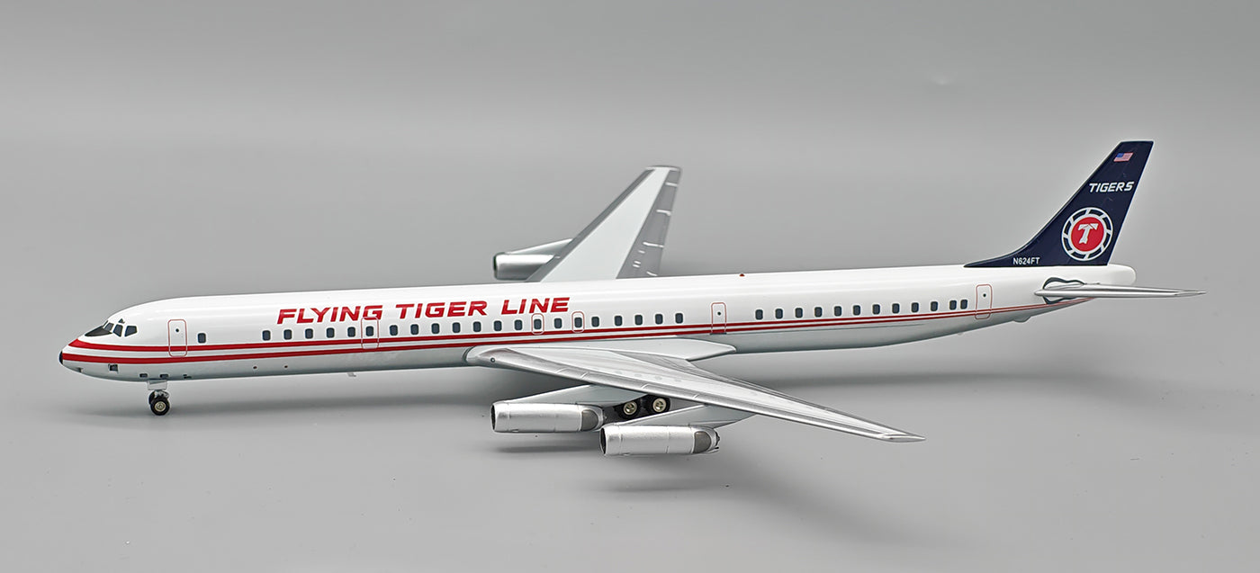 Flying Tiger Line / Douglas DC-8-63 / N624FT / IF863FT1125P / elaviadormodels