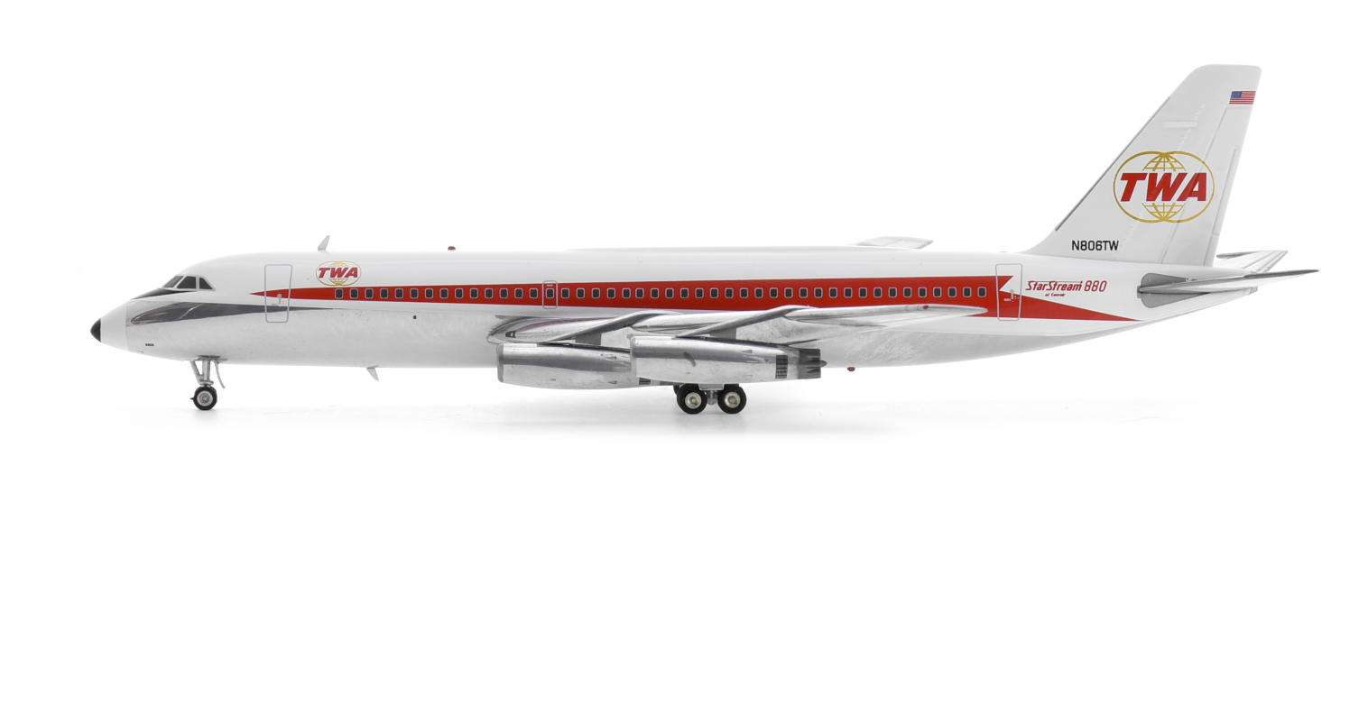 Trans World Airlines - TWA / Convair 880 M / N806TW / IF880TW0129P / 1:200 elaviadormodels