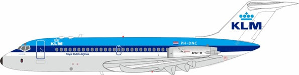 KLM - Royal Dutch Airlines / Douglas DC-9-15 / PH-DNC / IF915KL1226 / 1:200 elaviadormodels
