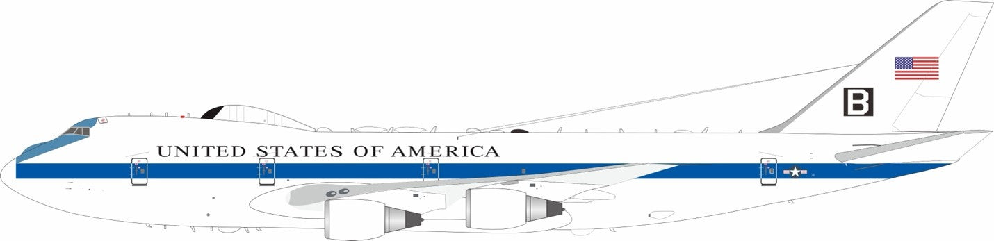 U.S. Air Force / Boeing E-4B / IFE4BUSAF-B / 1:200 elaviadormodels
