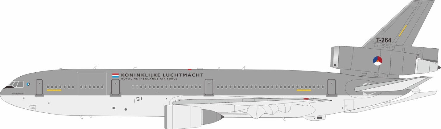 Netherlands - Royal Air Force / McDonnell Douglas KDC-10-30 / T-264 / IFKDC10-T-264 / 1:200 elaviadormodels