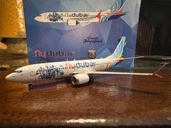 Flydubai / Boeing 737 MAX 8 / A6-FKA / PH4FDB2360 / 1:400 elaviadormodels