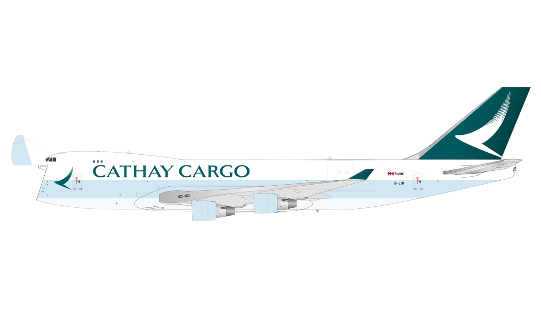 Cathay Pacific Cargo / Boeing 747-400F / B-LID / L2138 / 1:200 elaviadormodels
