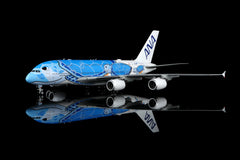 All Nippon Airways (Blue Flying Honu) / Airbus A380 (Flaps Down) / JA381A / L2266FD / 1:200