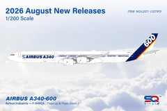 Airbus Industrie (House Colors) / Airbus A340-600 (Flaps UP) / F-WWCA / L2271 / 1:200