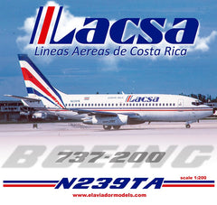 Lacsa / Boeing B737-200 / N239TA / EAV239TA / 1:200