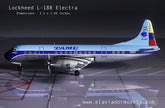 TAME Lockheed L-188A Electra / HC-AZY / EAV400-AZY / 1:400 elaviadormodels