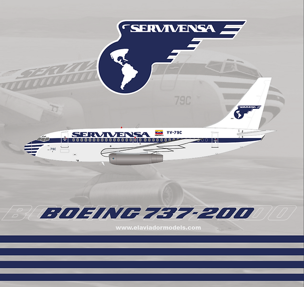 Servivensa / Boeing 737-200 / YV-79C / EAV79C / 1:200