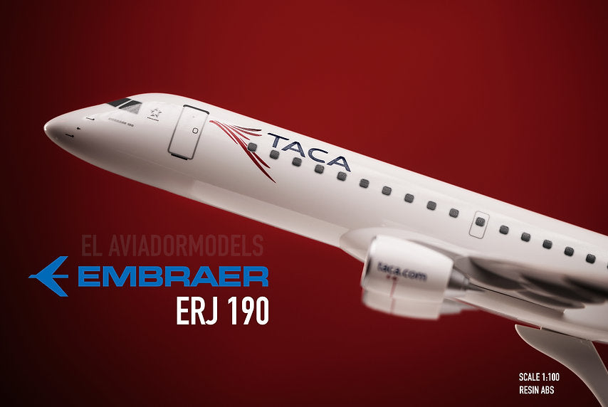 TACA / Embraer ERJ-190 / N937TA / TI-BCF / TAI10E190P01 / elaviadormodels